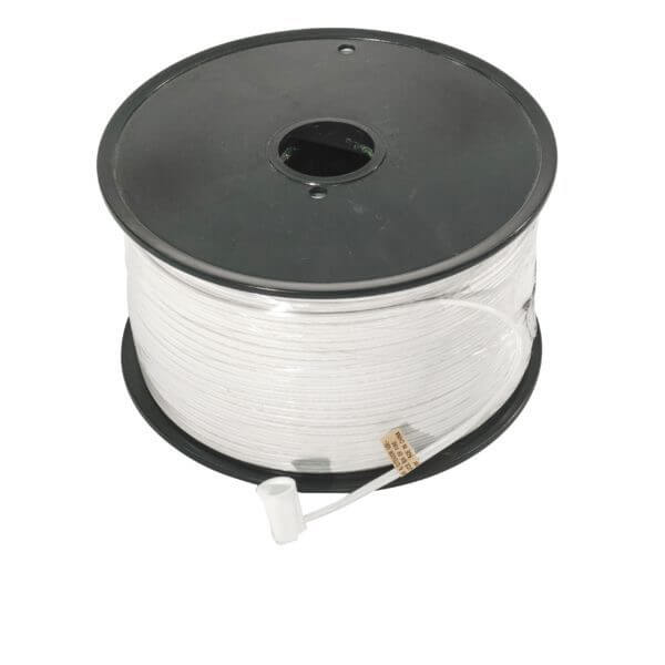 Weather-X® 1000' SPT-1 White Zip Cord