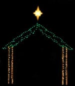Nativity Stable Holiday Display
