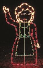 Mrs Claus Holiday Display