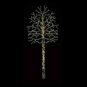 16' Pole Mount Branch Tree Holiday Light Display