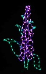 FOXGLOVE FLOWER HOLIDAY DISPLAY