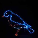 6.5' Bird Holiday Light Display
