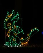 6' Baby Dragon Holiday Light Display