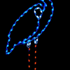 7' Blue Heron Holiday Light Display