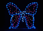 5' Animated Butterfly Holiday Light Display
