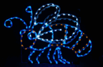 5' Animated Bee Holiday Light Display