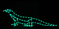 2.5' Komodo Dragon Holiday Light Display