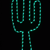 10' Cactus Holiday Light Display