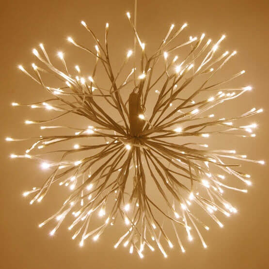5 MM LED WARM WHITE STARBURST