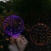 Creative Displays Purple and Orange LED Light Spheres
