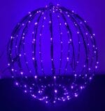 Purple LED Light Sphere
