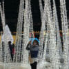 Creative Displays Ice Shards Dimensional Holiday Light Display