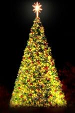 Creative Displays 34 Foot Christmas Panel Tree