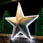 7' 2D BF Nautical Star Holiday Lighting Display