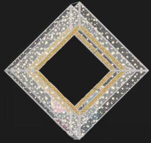 8' Adaptable Photo Frame Holiday Light Display