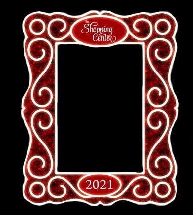 Victor Photo Frames Holiday Light Display