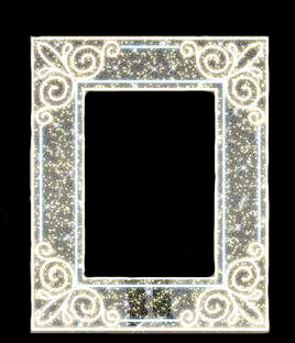 Henri Nouveau Photo Frames Holiday Light Display