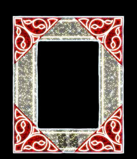 Creative Displays Rennie Nouveau Photo Frames Holiday Light Display