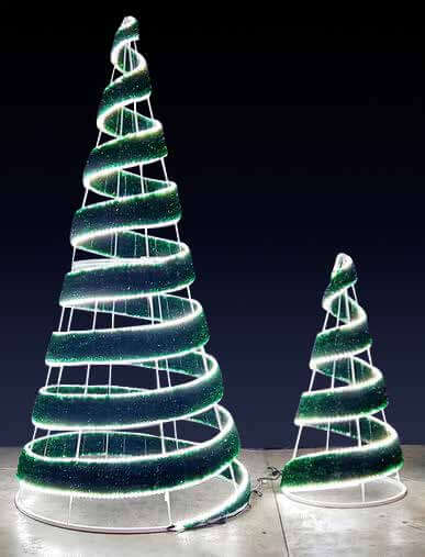 6' Spindle Tree Holiday Light Display
