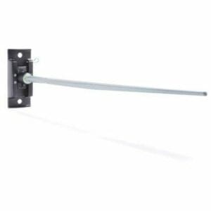 25" D3 Black Casting Banner Bracket With Airow Rod