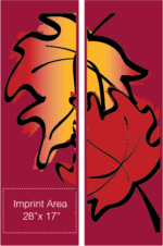 Double Fall Maples Street Banner Set 05322