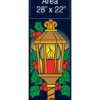 Festive Lamppost Street Banner 06423