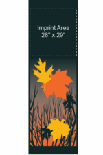 Sunset Maples At Night Street Banner 07224