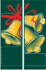 Joyous Ringing Bells Street Banner Set 07328