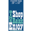 Shop Dine Enjoy Street Banner 08210