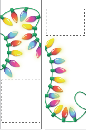 HOLIDAY LIGHTS STREET BANNER SET