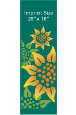 Sunny Sunflowers Street Banner 09201