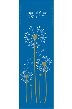 Dandelion Fields Street Banner