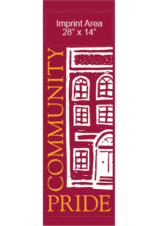 Pride Of Community Street Banner
