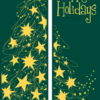 Gold Star Tree Street Banner Set 09219