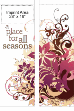 Place For All Seasons Street Banner Set 09933_30x94