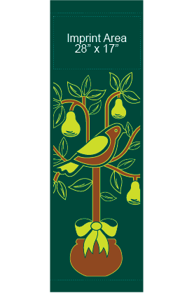 Partridge In Pear Tree Street Banner 10216