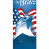 Star Spangled Brave Eagle Street Banner 11931