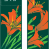 Daylilies In The Wind Street Banner Set