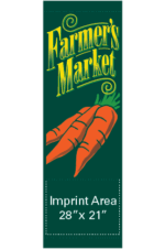Carrots In Farmers Market Street Banner