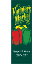 Peppers In Farmers Market Street Banner