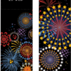 Digital Tech Fireworks Street Banner Set 12931