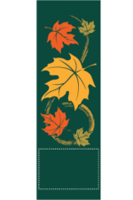 Whispering October Winds Street Banner 13222