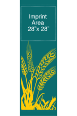 Wheat Field In Wind Street Banner 14124
