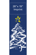 Blustery White Tree Street Banner 14218