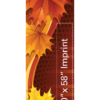 Vibrant Autumn Maples Street Banner 14941