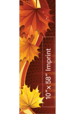 Vibrant Autumn Maples Street Banner 14941