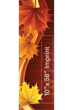 Vibrant Autumn Maples Street Banner 14941
