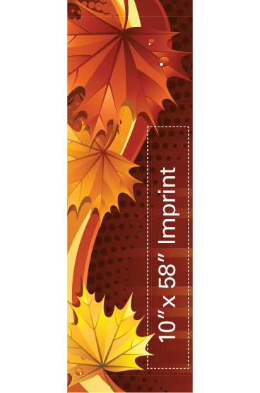 Vibrant Autumn Maples Street Banner 14941