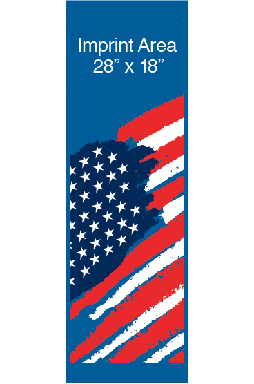 Artsy Freedom Flag Street Banner 16301