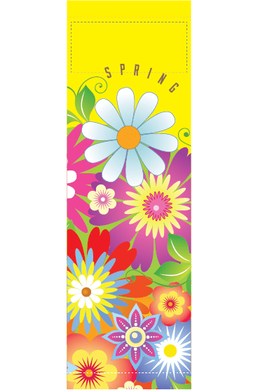 Bright Spring Explosion Street Banner 16934